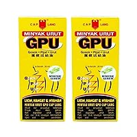 Cap Lang Minyak Urut GPU 30ml, Sereh (Pack of 2)