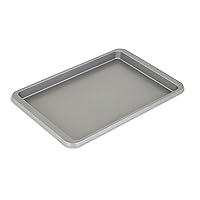 KitchenAid 9x13in Nonstick Aluminized Steel Baking Sheet, Contour Silver