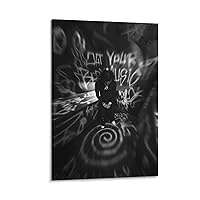 Lil Skies Out Ur Body Music Canvas Poster Bedroom Decoration Landscape Office Valentine's Birthday Gift Frame-style24x36inch(60x90cm)