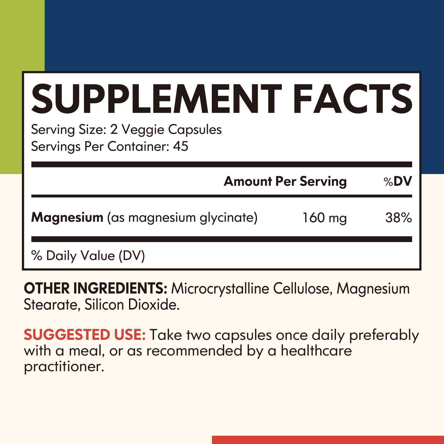 FoodForth Magnesium Glycinate, 160mg Elemental Magnesium, Chelated for Superior Absorption, Gentle on Stomach, Supports Muscle, Nerve, Heart Health, Non-GMO, No Gluten, Made in USA, 90 Veggie Capsules