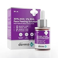 Repairing,Exfoliating 30% AHA + 2% BHA Face Peeling Solution- 30 ml(dermaco)