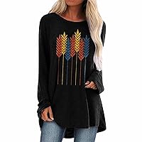 Womens Long Sleeve Shirts with Padding Womens Long Sleeve Crew Neck Ethnic Style Printed T Shirt Top Casual Lo