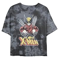 Marvel Universe Vintage Wolverine Women's Fast Fashion Short Sleeve Tee Shirt