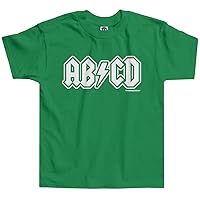 Threadrock Little Girls' ABCD Toddler T-Shirt