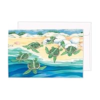 Tree-Free Greetings 12 Pack All Occasion Notecards,Eco Friendly,Made in USA,100% Recycled Paper, 4
