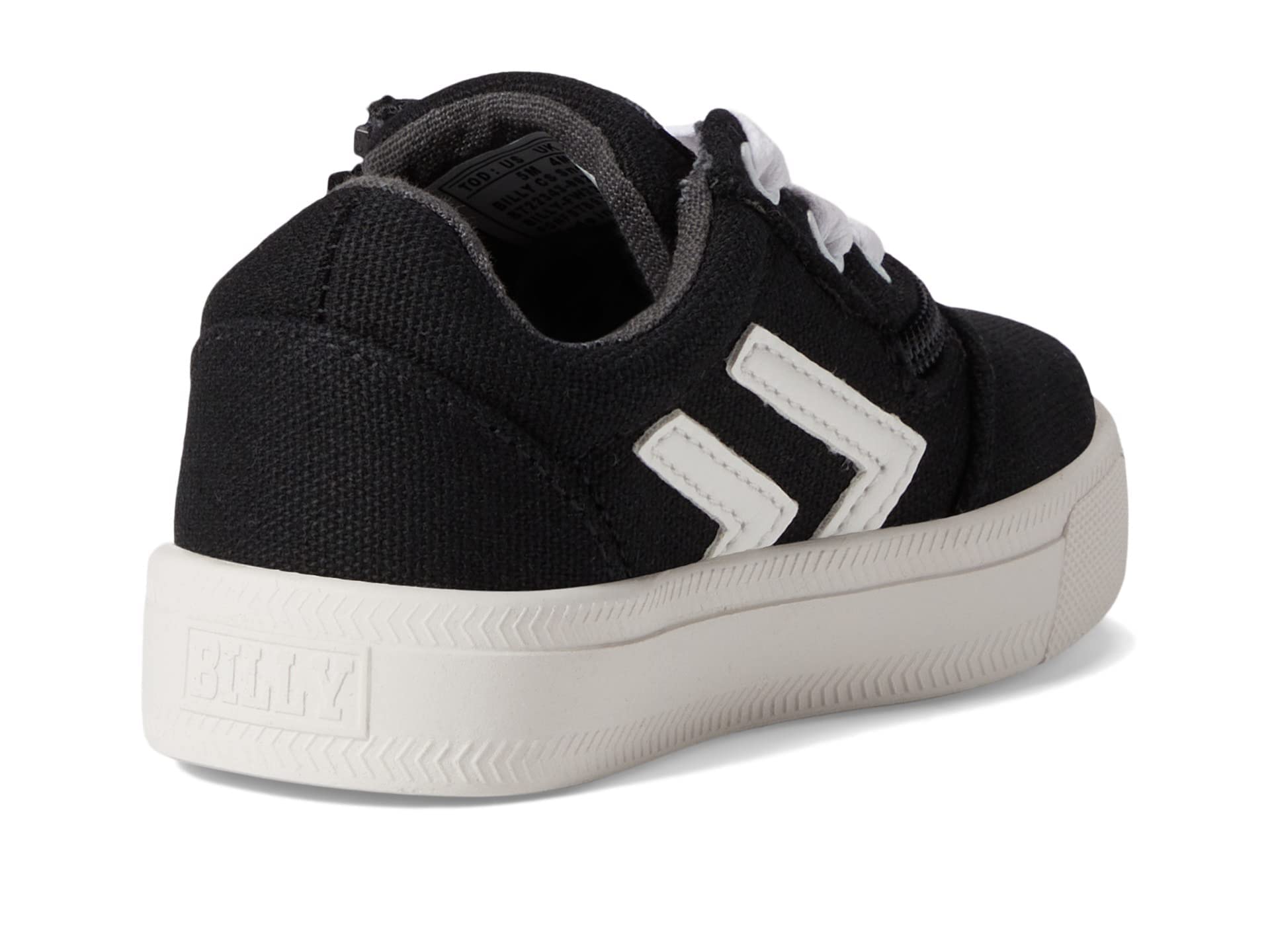BILLY Footwear Kids CS Low Sneaker for Little and Big Kid - Man-Made Insole, Canvas Upper and Lining, and Rubber Outsole
