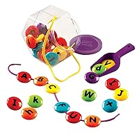 Smart Snacks ABC Lacing Sweets, Fine Motor Toy, 31 Pieces, Ages 2+