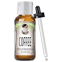 Good Essential – Professional Coffee Fragrance Oil 30ml for Diffuser, Candles, Soaps, Lotions, Perfume 1 fl oz