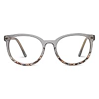 Peepers by PeeperSpecs Oprah's Favorite Women's That's a Wrap Round Blue Light Blocking Reading Glasses - Champagne +3.00