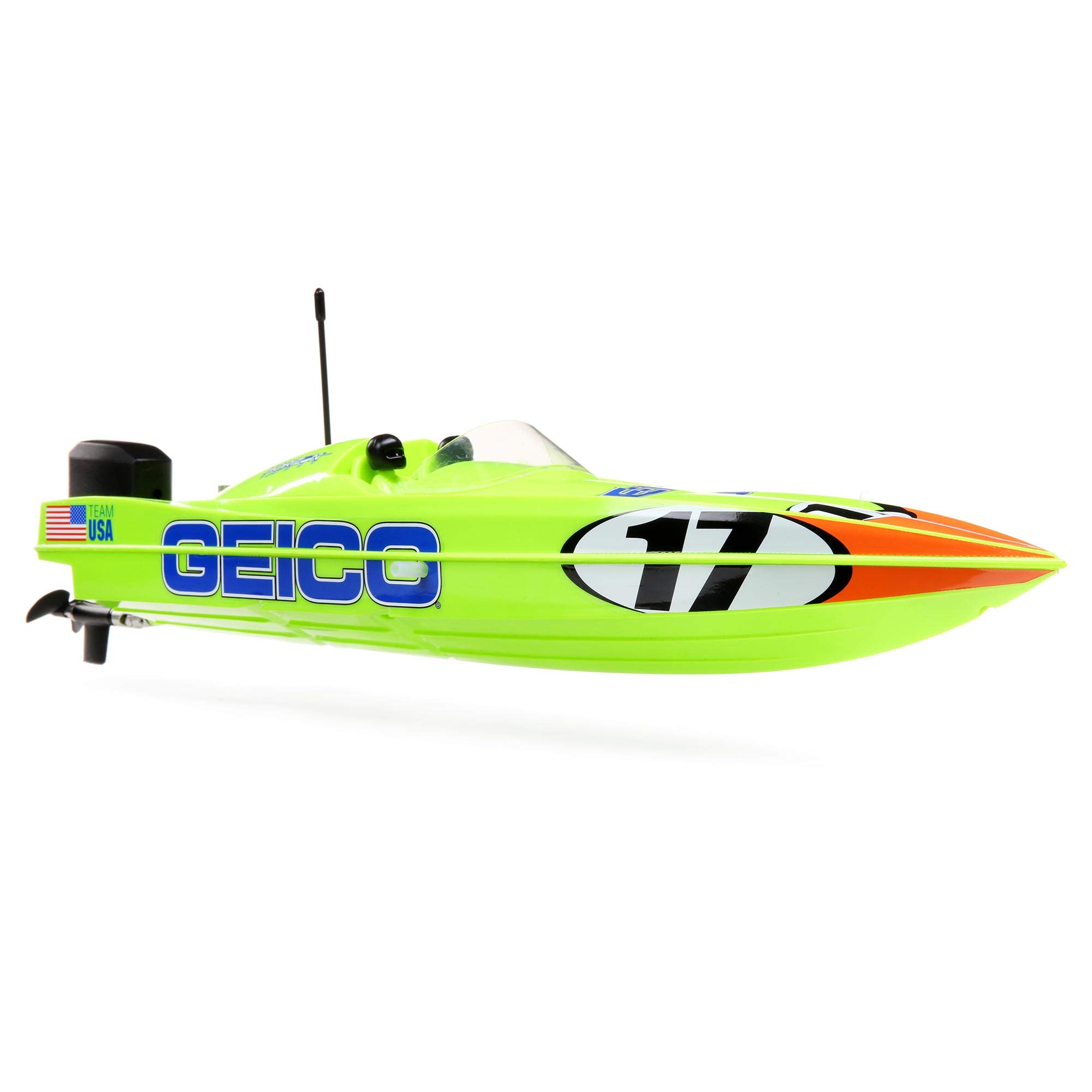 Pro Boat Miss Geico 17 Power Rac DeepV w/Smart Chg&BattRTR PRB08044T1 Boats RTR Electric