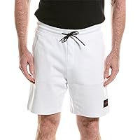 HUGO Men's Big Square Logo Jersey Shorts