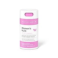 Health By Habit Womens Multi Supplement (60 Capsules) - 23 Essential Vitamins and Minerals, Supports General Health & Wellness, Non-GMO, Sugar Free (1 Pack)
