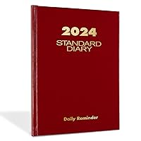 2024 Daily Diary, Standard Diary, 5-1/2