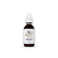 Cordyceps Tincture | Made with Mushrooms Grown On Our Farm in The USA | Dual Extract | Extra-Concentrated (2 fl oz)