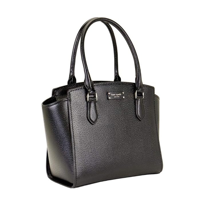 Mua Kate Spade Jeanne Medium Leather Women's Satchel Handbag WKRU6042  (Black) trên Amazon Mỹ chính hãng 2023 | Fado