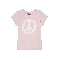 Girl's Peace Flowers T-Shirt (Toddler/Little Kids/Big Kids)