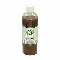 R V Essential Pure Neem Carrier Oil 100ml (3.38oz)- Azadirachta Indica (100% Pure and Natural Cold Pressed)
