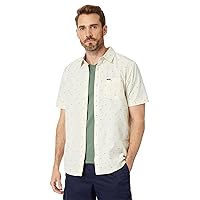 Volcom Men's Mistere Short Sleeve Button Down Shirt