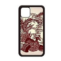Chinese Phoenix Bird Animal Portrait for iPhone 11 Pro Max Cover for Apple Mobile Case Shell