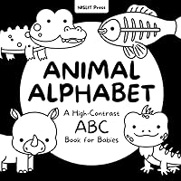 Animal Alphabet: A High-Contrast ABC Book for Babies (High Contrast Book Set)
