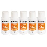 Elitzia ETCCS123 5 Bottles Per Set HydraFacial Skincare Face Serum 1.02Fl.oz Per Bottle Hydro facial Aqua Peel Concentrated Solution AS1 SA2 AO3 (Orange)