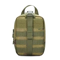 Outdoor Sports Airsoft Gear Molle Assault Combat Hiking Bag Accessory Camouflage Kit Pack Tactical Medical Pouch - A-TACS FG