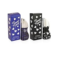 Sweet Heart Blue and Black Long Lasting Imported Eau De Perfume, 60ml (Pack of 2)