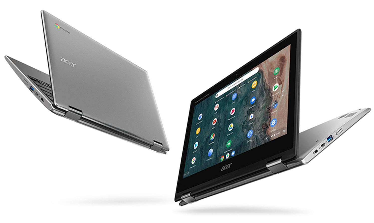 Acer Chromebook Spin 311 CP311-2H-C3KA Convertible Laptop, Intel Celeron N4000, 11.6