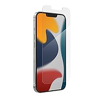 ZAGG InvisibleShield Glass+ Screen Protector for iPhone 14/ 13/ 13 Pro - 3X Shatter Protection, High Scratch Resistance, Oil-Resistant, Reinforced Edges, Easy Install