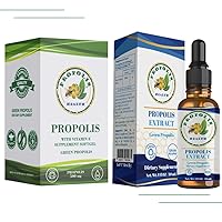 Propolis Health - Bee Propolis Capsules Plus Bee Propolis Tincture Best Combination of Green Propolis Extract