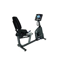 Life Fitness RS1 Recumbent Indoor Cycling Exercise Bike with Go Console