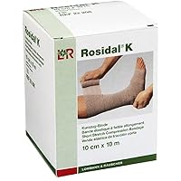 Lohmann & Rauscher Rosidal K Short Stretch Compression Bandage, For Use In The Management of Acute & Chronic Lymphedema, Edema, & Venous Insufficiency, 3.93