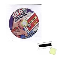 UFO Whirling Helicopter Card DVD, with Magic Thread and Trick Wax