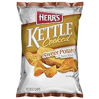 Herr's Kettle Cooked Sweet Potato Chips 2.25 Ounce (Pack of 24 Bags)