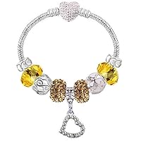 White Birch Fit Pandora Charm Bracelet Best Birthday Gifts for Girls DIY Infinity Love Jewelry