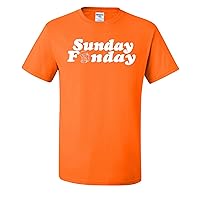 Sunday Funday Drinking Football Lover Funny Mens T-Shirts