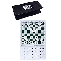 Supersize Magnetic Checkbook Chess Set - 10 in.