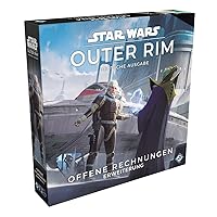 Fantasy Flight Games, Star Wars Outer Rim - Open Bills, Expansion, Expert Game, Board Game, 1-4 Players, From 13+ Years, 120+ Minutes, German