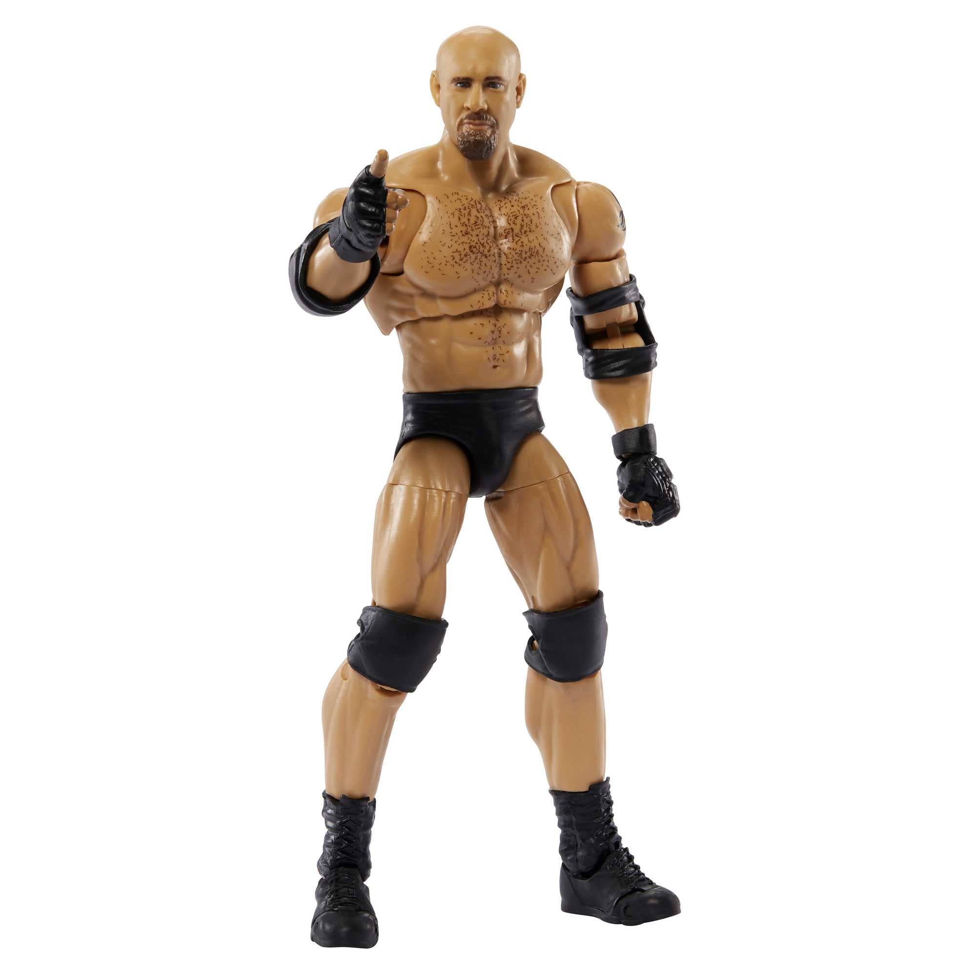 Mattel WWE Goldberg Ultimate Edition Fan Takeover Action Figure with Articulation, Life-Like Detail & Accessories, 6-Inch
