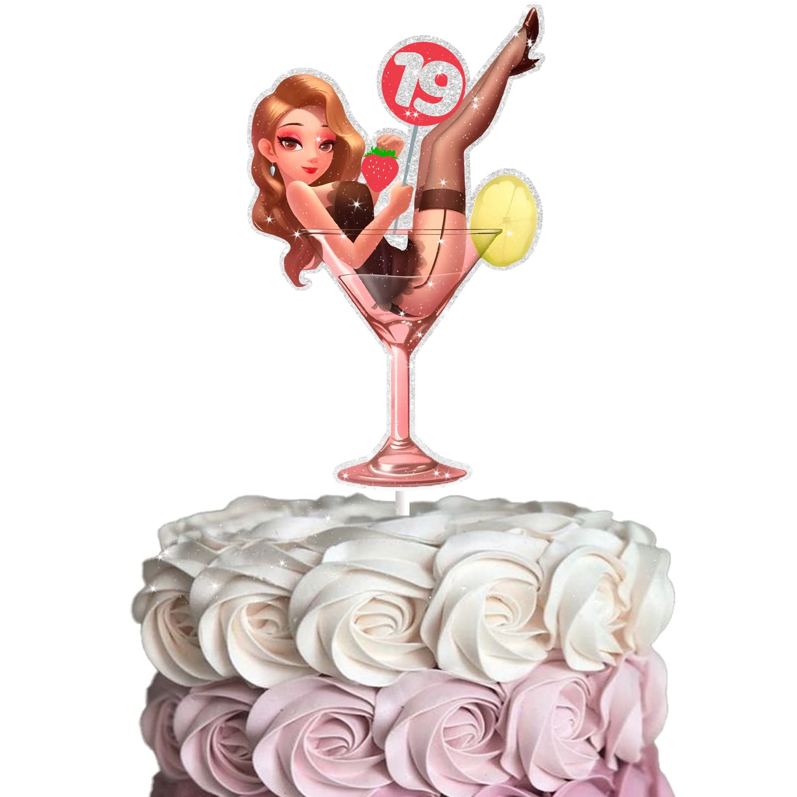 My edible Drunk Lady Cake Topper. | Caketoppersgaloreuk