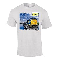 Daylight Sales CSX Chessie Lives SD70ACe Authentic Railroad T-Shirt [35]
