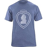 Vintage Style Purple Heart Medal T-Shirt