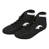 Children's Boxing Shoes High Top Training Wrestling Shoes Long Boots Boxing Shoes Competition Booties for Toddler