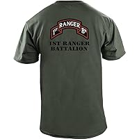 USAMM Army 1st Ranger Battalion Full Color Veteran T-Shirt