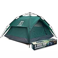 Reactive Outdoor Tent - 3 Second Tent - 3 Sec Instant Pop Up Tent - Easy and Quick Setup Camping Tent - 1 Person Setup Waterproof Double Layer Outdoor Camping Tent