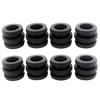 8/16pcs Football Table Rod Stopper Plastic Foosballs Bumper Indoor Table Game Replacement Part Easy Installation Table Football Bearings Rod Replacement Part