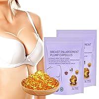 Charmup Breast Enhancement Capsules, Breast Firming and Lifting Capsules,Breast Growth Enhancer Cream to Lift, Firm, and Tighten Breast (2pack)