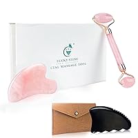Gua sha facial tools,Massage tool,Apothecary set,Scraping jade stone,Massage nephrite,Body healing crystal roller,SPA Acupuncture Therapy Trigger Point Treatment,Spa massager beauty stick,Gift