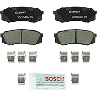 BOSCH BC606 QuietCast Premium Ceramic Disc Brake Pad Set - Compatible With Select Lexus GX460, GX470, LX450; Toyota 4Runner, FJ Cruiser, Land Cruiser, Sequoia; REAR