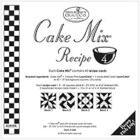 Cake Mix Receipe #4 ~45 Receipe Cards make 360 3 3/4